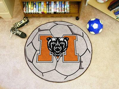 Mercer University Soccer Ball Rug