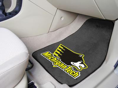 Michigan Tech 2 Piece Front Car Mats