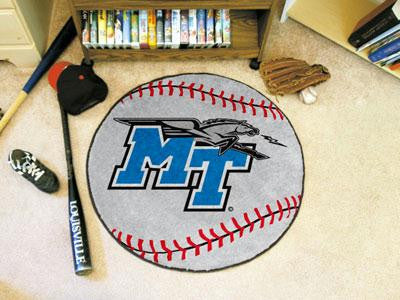 Middle Tennessee State University Baseball Rug