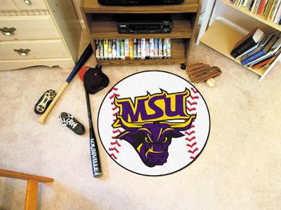 Minnesota State University - Mankato Baseball Rug