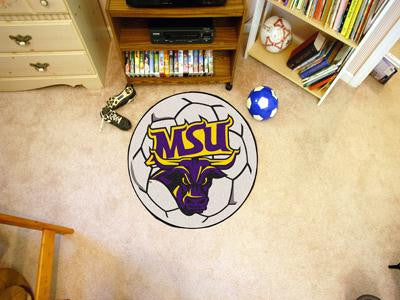 Minnesota State University - Mankato Soccer Ball Rug