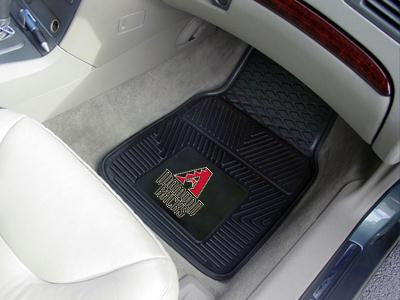 MLB - Arizona Diamondbacks Heavy Duty 2-Piece Vinyl Car Mats