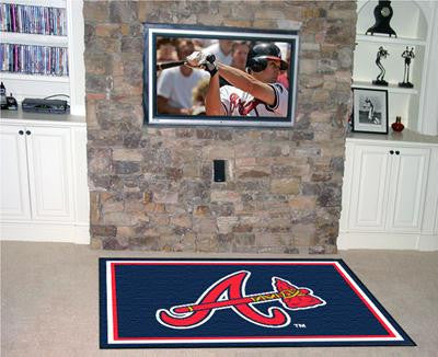 MLB - Atlanta Braves  5 x 8 Rug