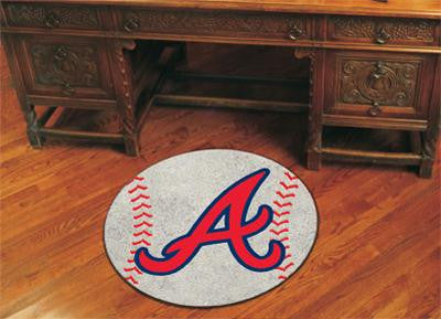 MLB - Atlanta Braves Baseball Rug