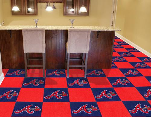 MLB - Atlanta Braves Carpet Tiles