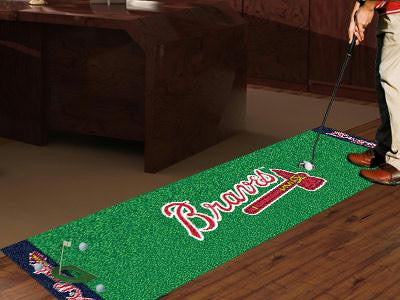 MLB - Atlanta Braves Golf Putting Green Mat