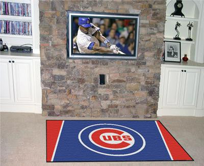 MLB - Chicago Cubs 4 x 6 Rug