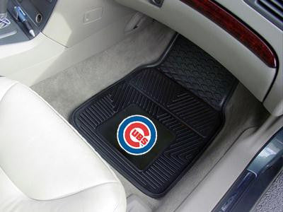 MLB - Chicago Cubs Heavy Duty 2-Piece Vinyl Car Mats