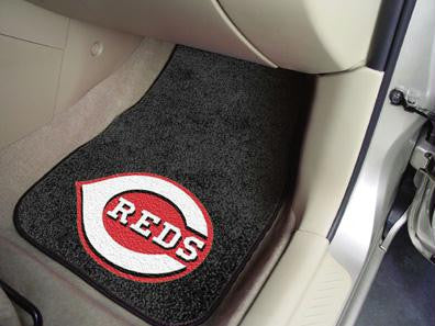 MLB - Cincinnati Reds 2 Piece Front Car Mats