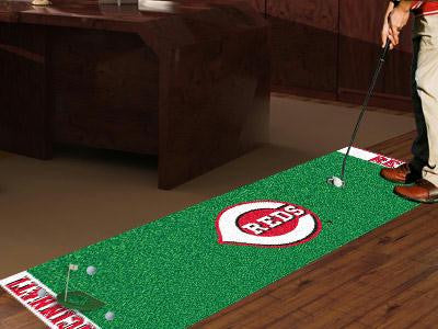 MLB - Cincinnati Reds Golf Putting Green Mat