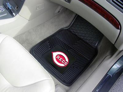 MLB - Cincinnati Reds Heavy Duty 2-Piece Vinyl Car Mats