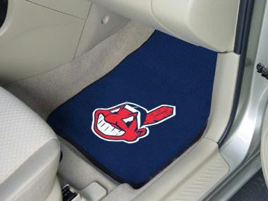 MLB - Cleveland Indians 2 Piece Front Car Mats