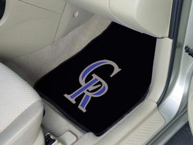 MLB - Colorado Rockies 2 Piece Front Car Mats