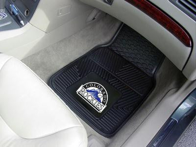 MLB - Colorado Rockies Heavy Duty 2-Piece Vinyl Car Mats