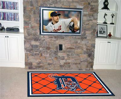 MLB - Detroit Tigers  5 x 8 Rug