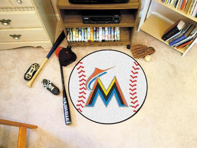 MLB - Miami Marlins Baseball Rug