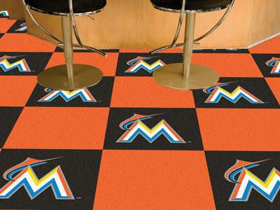 MLB - Miami Marlins Carpet Tiles