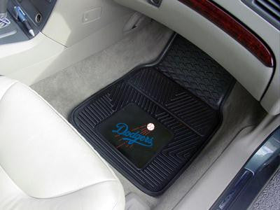 MLB - Los Angeles Dodgers Heavy Duty 2-Piece Vinyl Car Mats