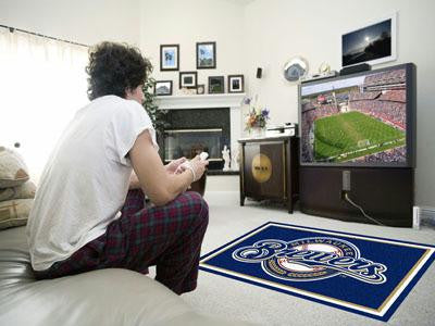 MLB - Milwaukee Brewers 4 x 6 Rug