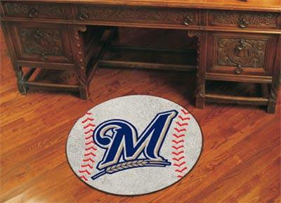 MLB - Milwaukee Brewers Baseball Rug