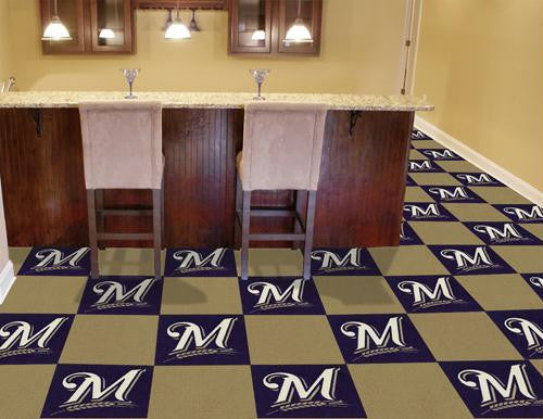 MLB - Milwaukee Brewers Carpet Tiles