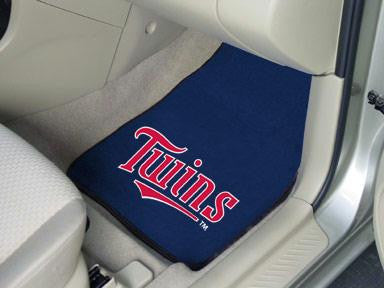 MLB - Minnesota Twins 2 Piece Front Car Mats