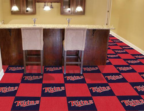 MLB - Minnesota Twins Carpet Tiles