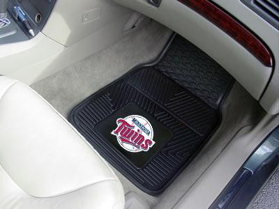 MLB - Minnesota Twins Heavy Duty 2-Piece Vinyl Car Mats