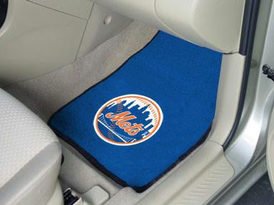 MLB - New York Mets 2 Piece Front Car Mats