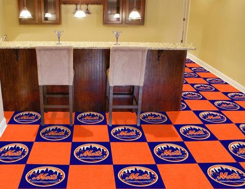 MLB - New York Mets Carpet Tiles