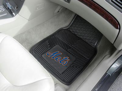 MLB - New York Mets Heavy Duty 2-Piece Vinyl Car Mats