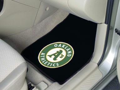 MLB - Oakland Athletics 2 Piece Front Car Mats