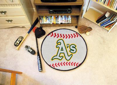 MLB - Oakland Athletics Baseball Rug