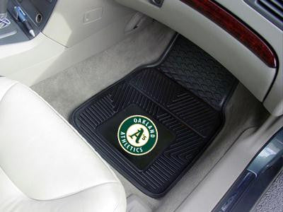 MLB - Oakland Athletics Heavy Duty 2-Piece Vinyl Car Mats