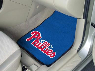 MLB - Philadelphia Phillies 2 Piece Front Car Mats