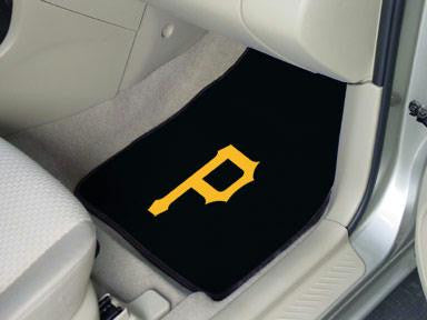 MLB - Pittsburgh Pirates 2 Piece Front Car Mats