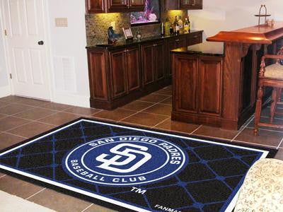 MLB - San Diego Padres  5 x 8 Rug