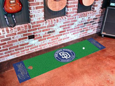 MLB - San Diego Padres Golf Putting Green Mat