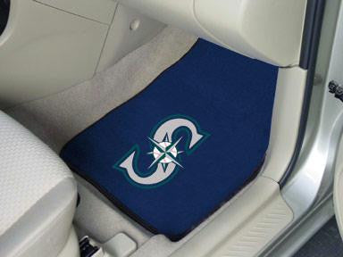 MLB - Seattle Mariners 2 Piece Front Car Mats