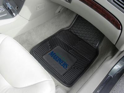 MLB - Seattle Mariners Heavy Duty 2-Piece Vinyl Car Mats