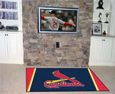 MLB - St Louis Cardinals  5 x 8 Rug