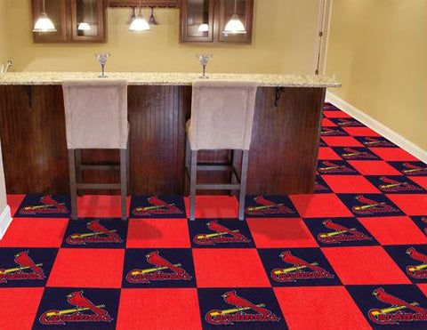 MLB - St Louis Cardinals Carpet Tiles