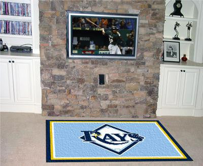 MLB - Tampa Bay Rays  5 x 8 Rug