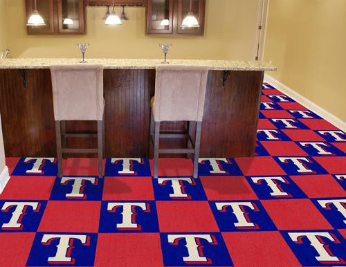 MLB - Texas Rangers Carpet Tiles