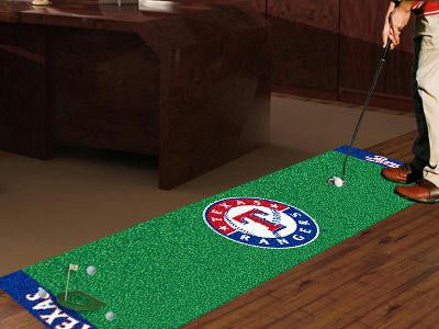 MLB - Texas Rangers Golf Putting Green Mat