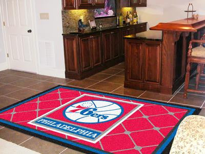 NBA - Philadelphia 76ers  5 x 8 Rug