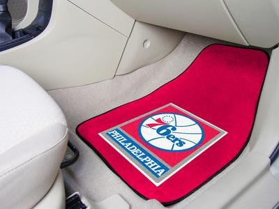 NBA - Philadelphia 76ers 2 Piece Front Car Mats