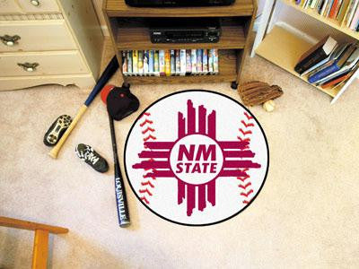 New Mexico State University Baseball Rug