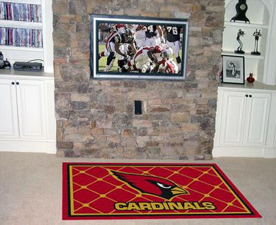 NFL - Arizona Cardinals  5 x 8 Rug