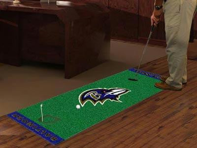 NFL - Baltimore Ravens Golf Putting Green Mat